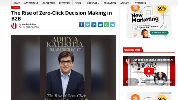 Media Infoline — The Rise of Zero-Click Decision Making in B2B